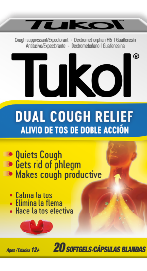 DUAL COUGH RELIEF SOFTGELS